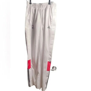 Adidas Toronto Raptors White Tearaway Track Pants – Athletic Streetwear L